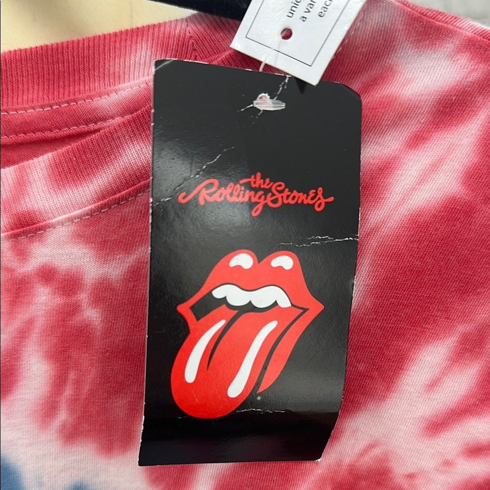 Rolling Stones Kids Tie-Dye Graphic T-Shir - Picture 2 of 6